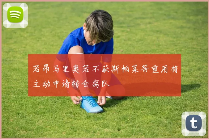 若昂马里奥若不获斯帕莱蒂重用将主动申请转会离队